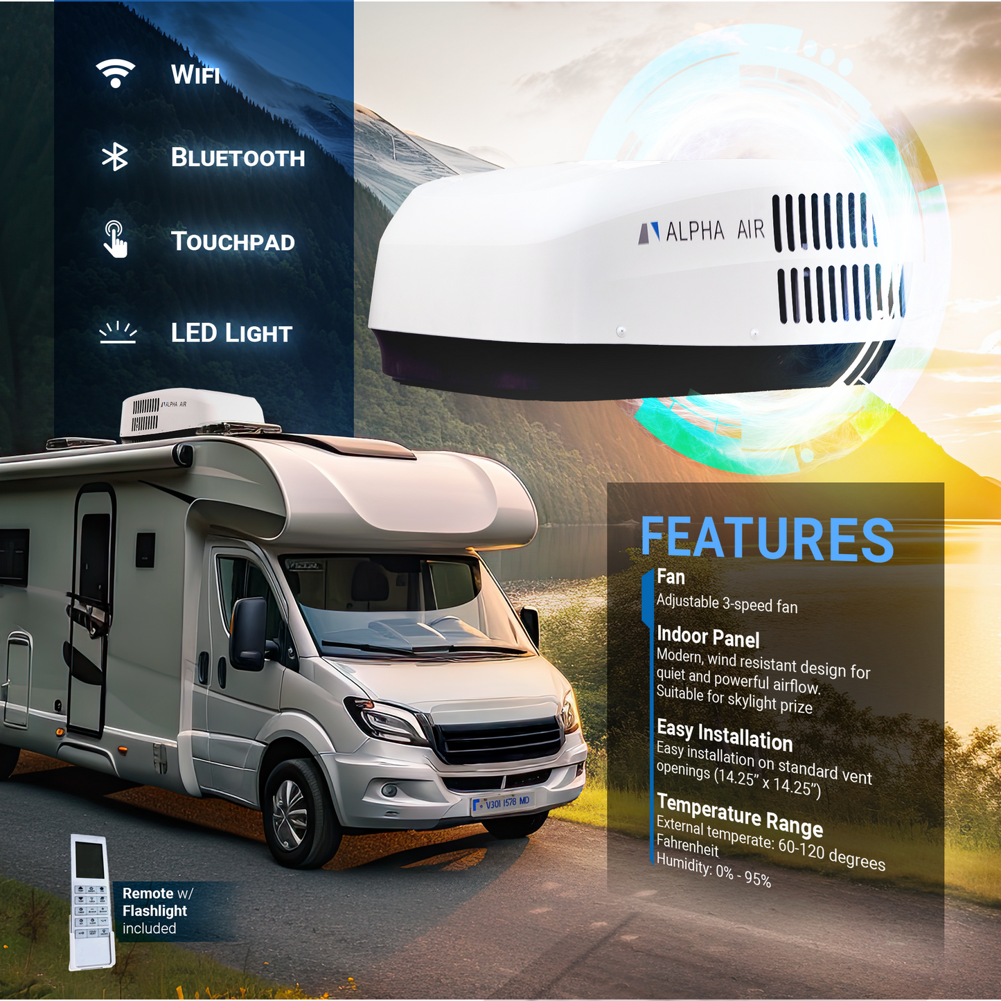 STORM 150 RV Rooftop Air Conditioner